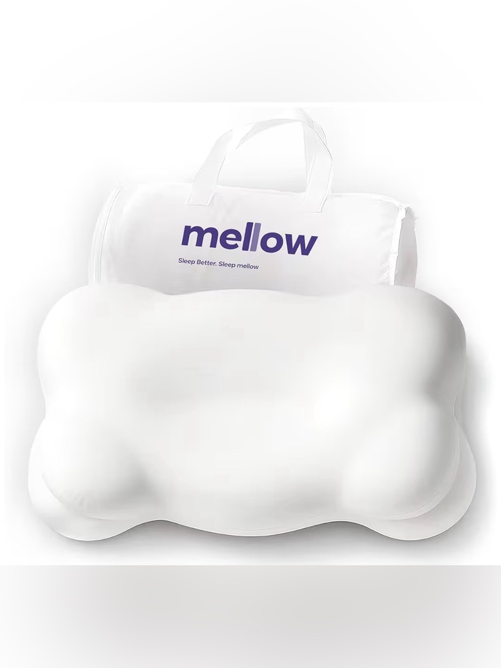 Mellow Cloud Alignment Pillow – Ergonomic Support for Neck & Spinal